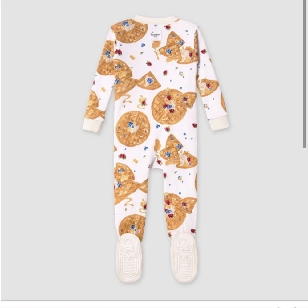 Burt's Bees Baby Baby Waffles Footed Pajama 3/6M